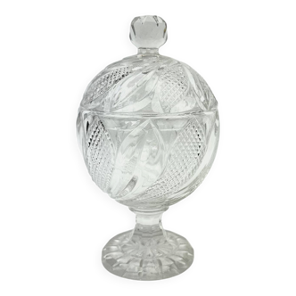 Napoleon III crystal bonbonnière