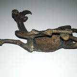 Bronze antelope sculpture, Africa early twentieth century