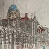 FRUSOTTE, optical view of Queen's College and Oxford University,