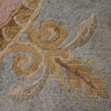 Handmade savonnerie door mat wool rug 61x91cm