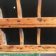 Vintage workshop locker in fir wood