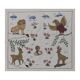 Tapis noué à la main, tapis turc vintage 88x98 cm