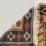 Tapis afghan tissé à la main  78x143cm