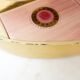 French pink ceramic swivel coffee table by Georges Pelletier, 1960s.