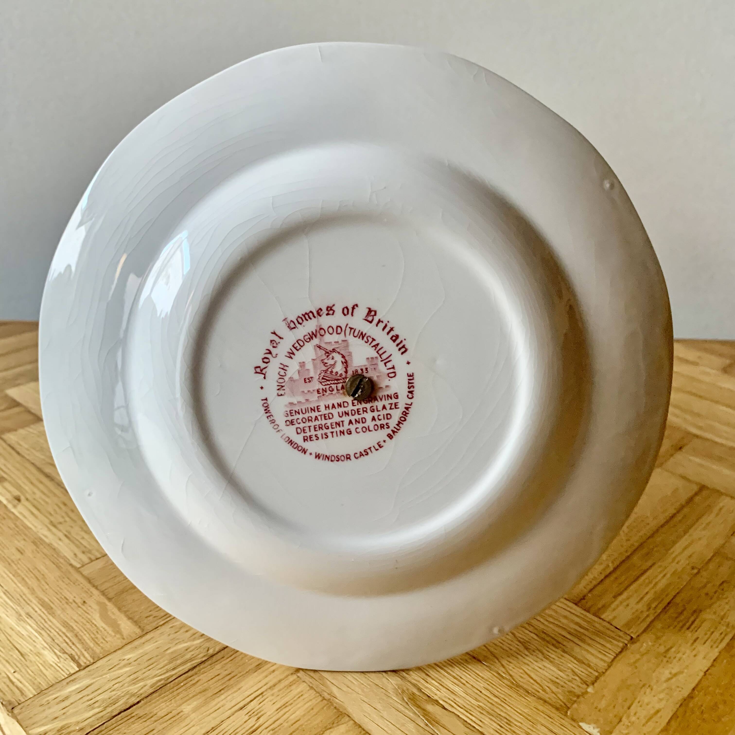 Antique double-decker servant - Enoch Wedgwood (Tunstall) Ltd - Royal Homes of Britain - 1960