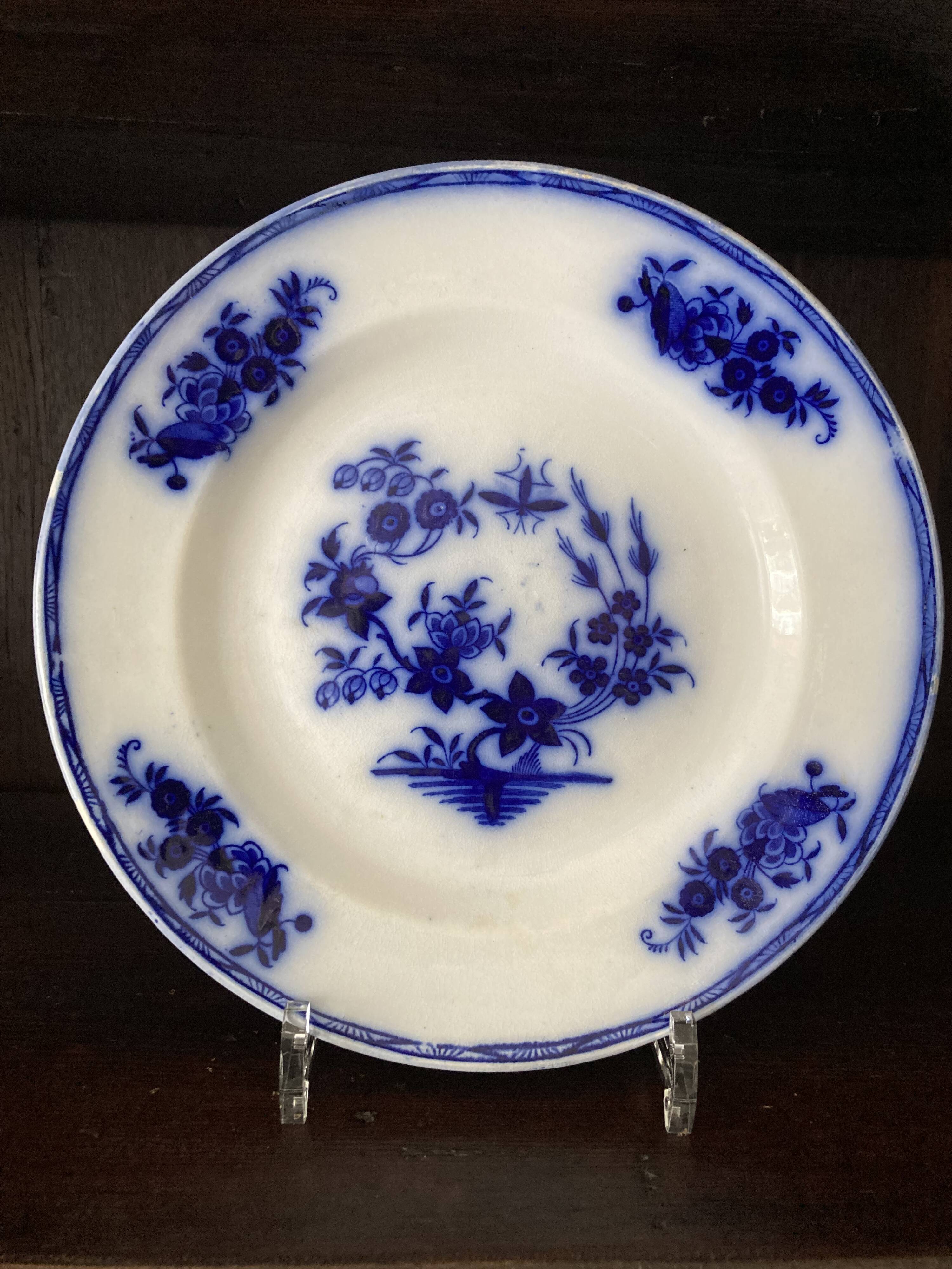 Plate - decorative example Large bouquet
