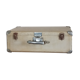 Valise en métal vintage