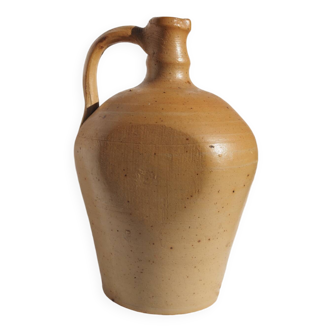Old stoneware pitcher