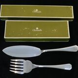 Service cover a poisson Christofle art deco modele america / luc lanel nº2