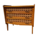 Commode rotin et chêne