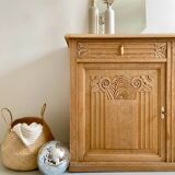 Grand buffet Art Déco en chêne massif - Enfilade vintage