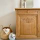 Grand Art Deco buffet in solid oak - Vintage sideboard