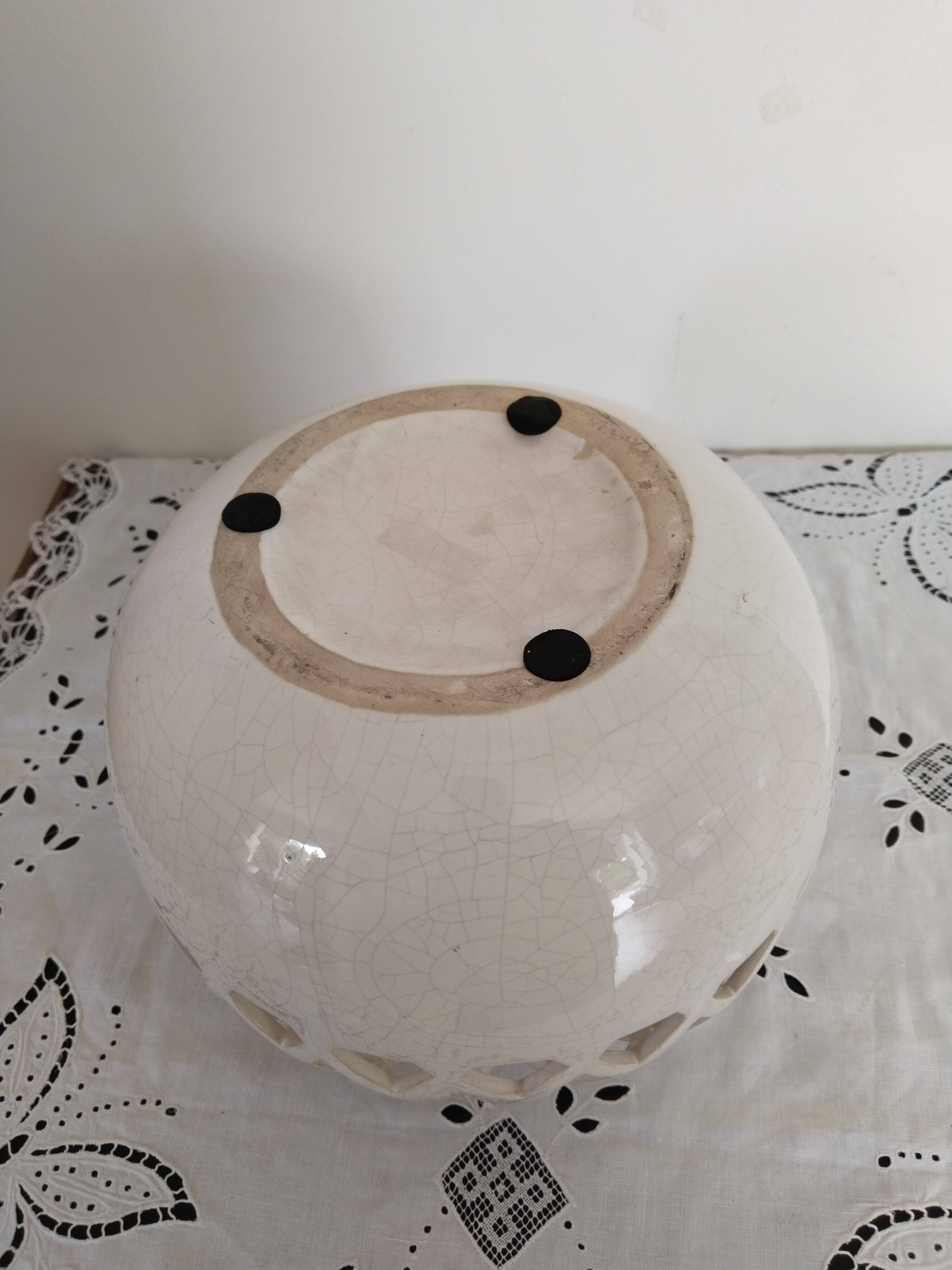 Anthropologie Diamond-Pierced Hurricane Tealight Holder
