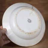 Ceramic dish, St Amand porcelain dish, hand painted plate, tableware