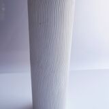 Mid-century modern Op-Art Studio Line bisque porcelain vase by Werner Schreib for Rosenthal, 1960s