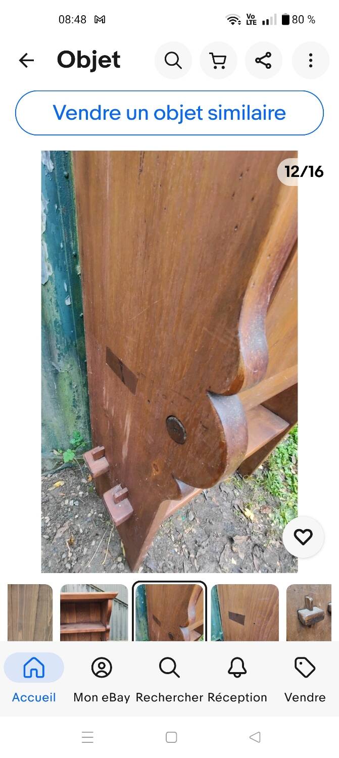 Meuble table de berger savoyard