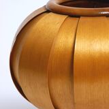 Very rare Mid Century Modern birch bentwood lamella tripod Table Lamp