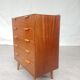 Walnut tallboy chest of drawers
