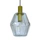 Vintage Apace Age Limburg Glass Pendant Light