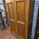 Vintage school locker from the 1960s