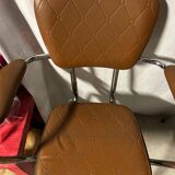 Set of 2 vintage skai chairs 60's/70's