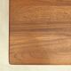 Teak coffee table designed by Niels Bach, Danish production.