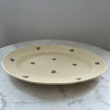 Large presentation dish Sarreguemines Digoin