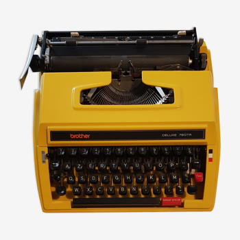 Machine a écrire vintage Brother Deluxe 760 TR