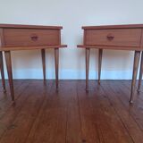 Pair of 60s bedside tables