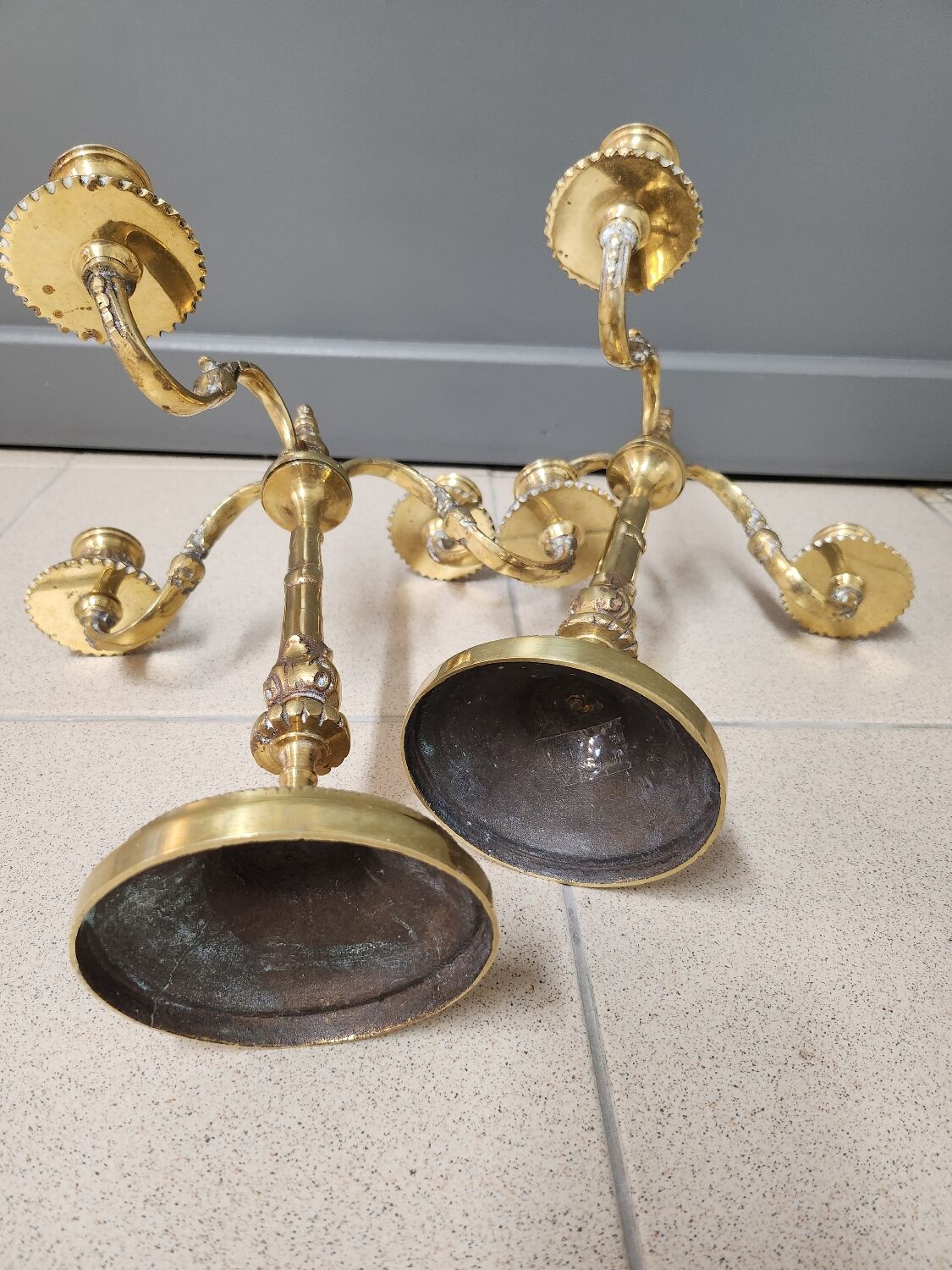 Pair of candlesticks