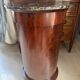 Somno Epoque Empire - Beautiful flamed mahogany - Original grey Sainte-Anne marble