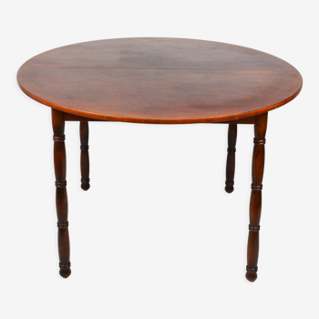 Round extendable table, Sweden, 1970s