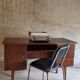 Bureau en placage de palissandre vintage