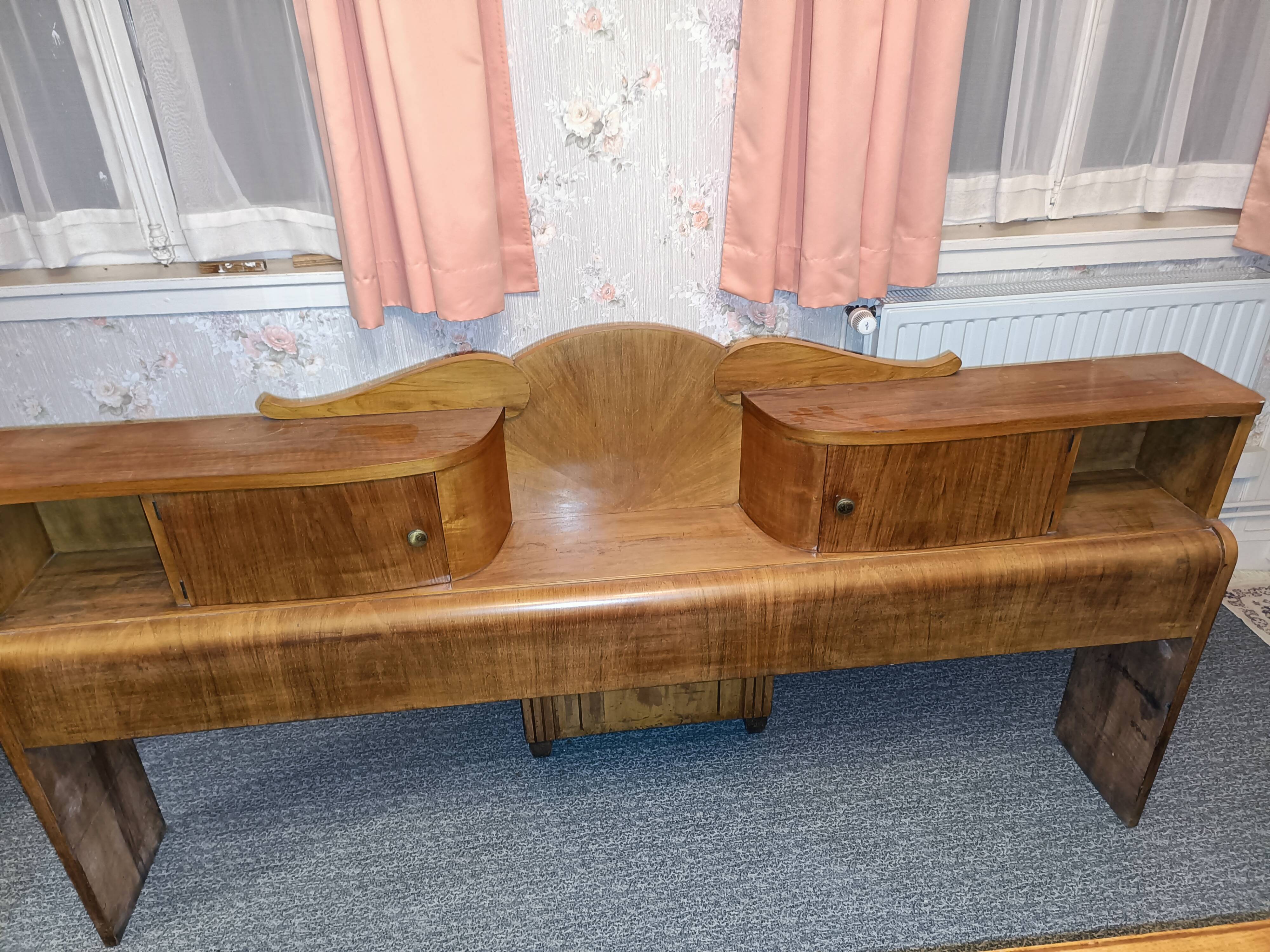 Cosy vintage headboard