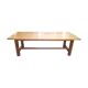 Light oak farm table