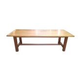 Light oak farm table