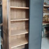 Armoire style industriel rangement
