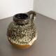 Set of Two Pottery Fat Lava Vases Model "484-21" Made by Scheurich Germany 1970s