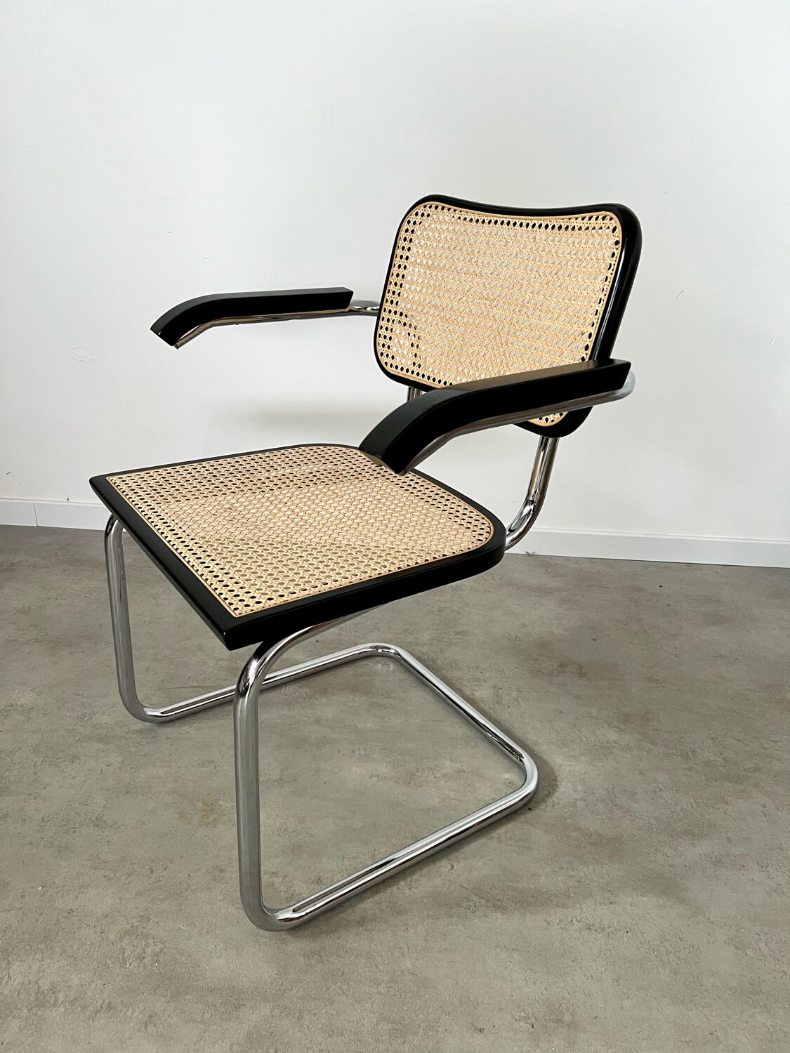 Old armchair Cesca B64 design Marcel Breuer 1970 Made in Italy