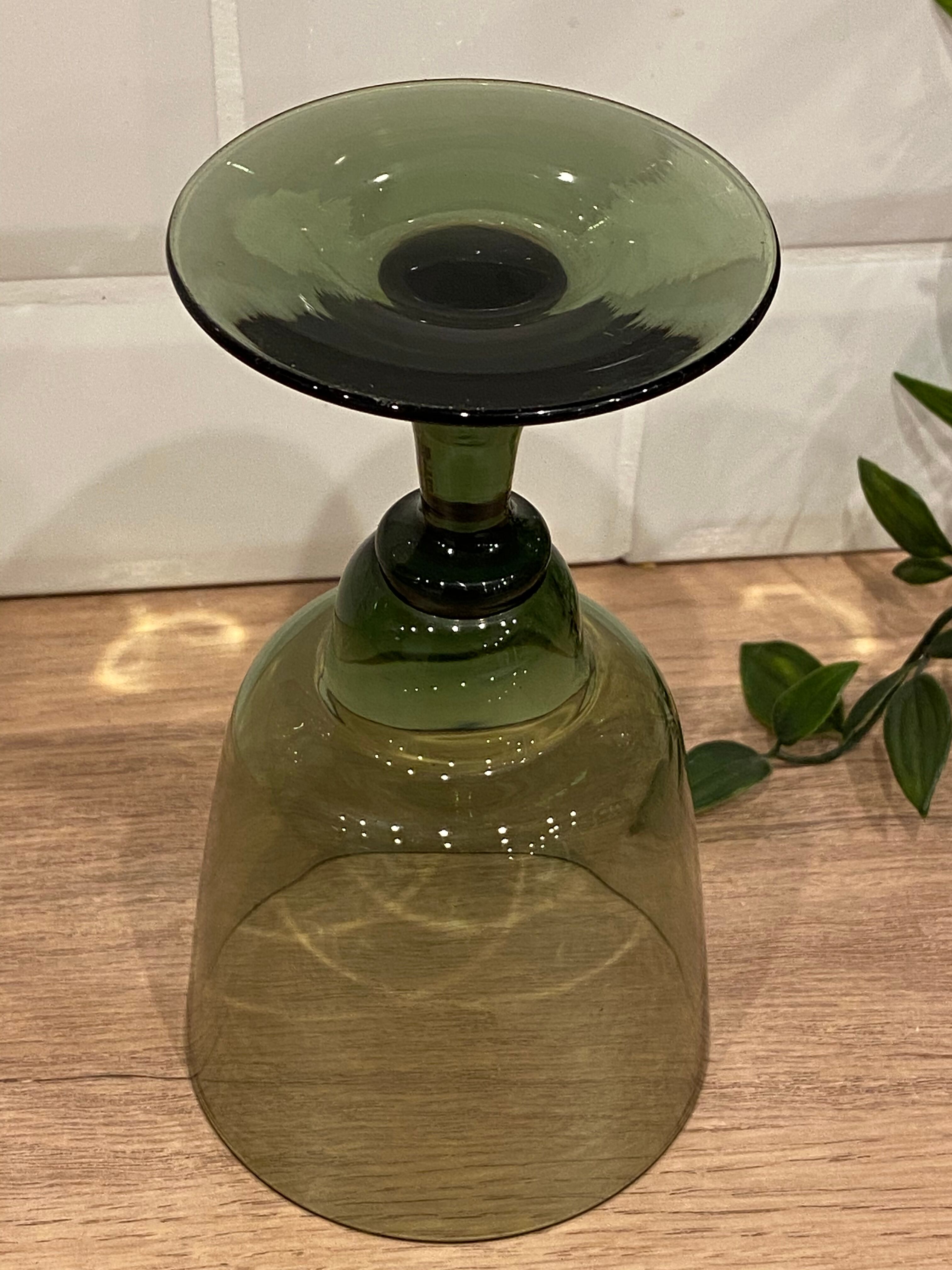 Coupe calice en verre