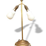 XIX lamp brass