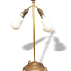 Lampe XIXème en laiton