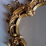 Miroir classique doré