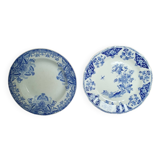 Set of 2 Saint Amand soup plates