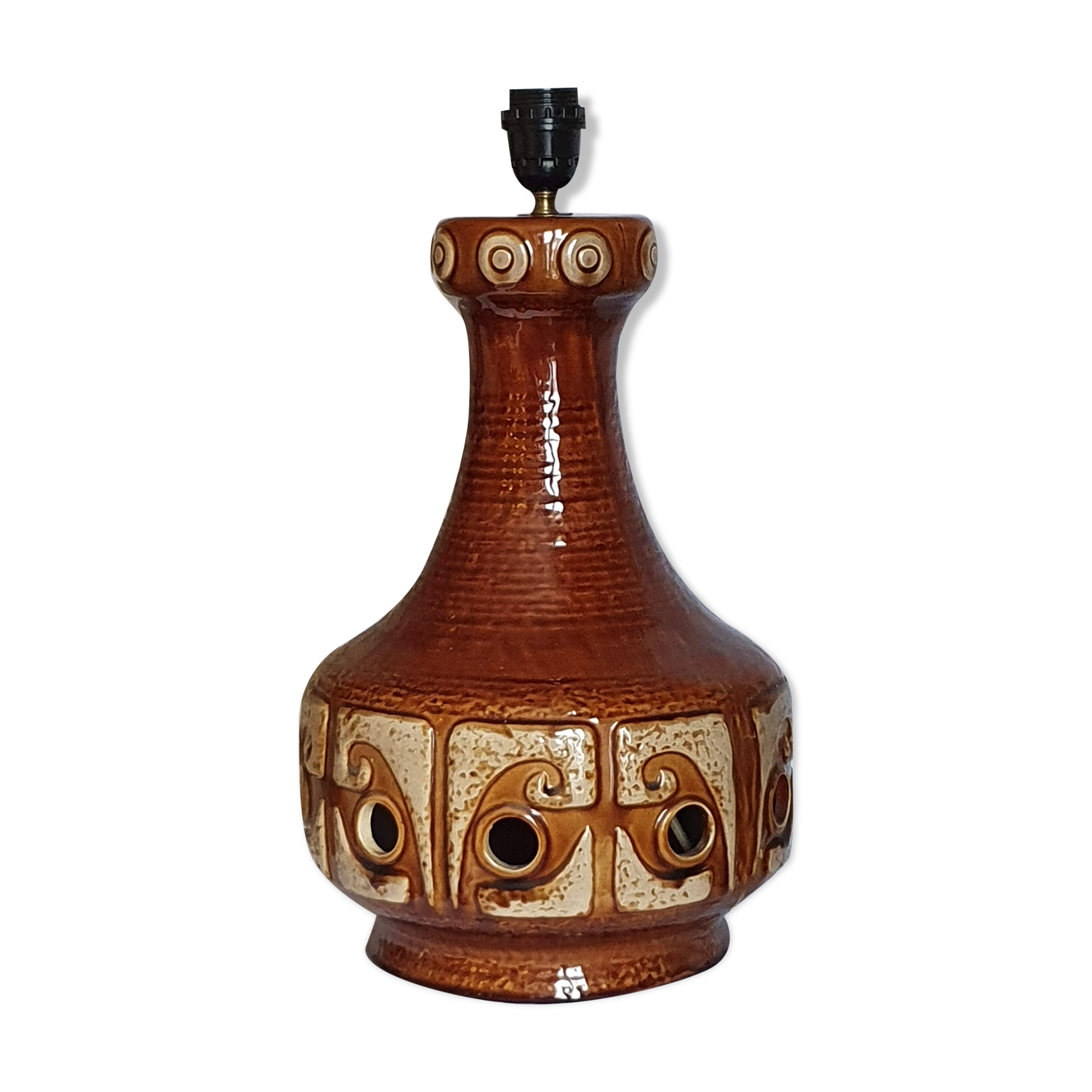 Ceramic lamp from the 70s