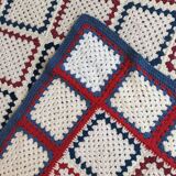 Plaid vintage crochet