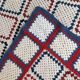 Plaid vintage crochet