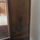 Parisian display cabinet in solid oak – 1950s – Authentic charm