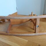 Wooden rocking horse