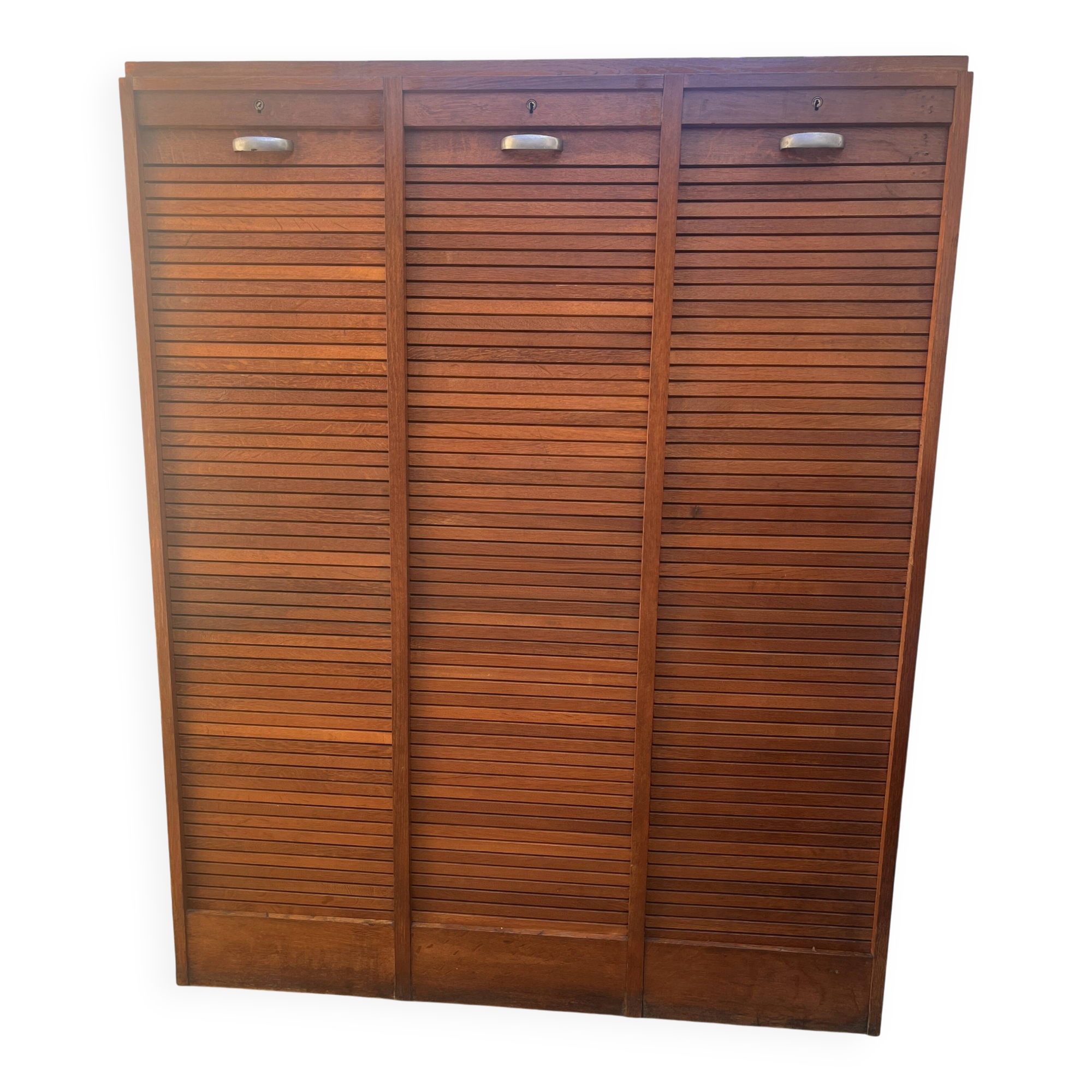 vintage wooden curtain cabinet from the 1950s/60s